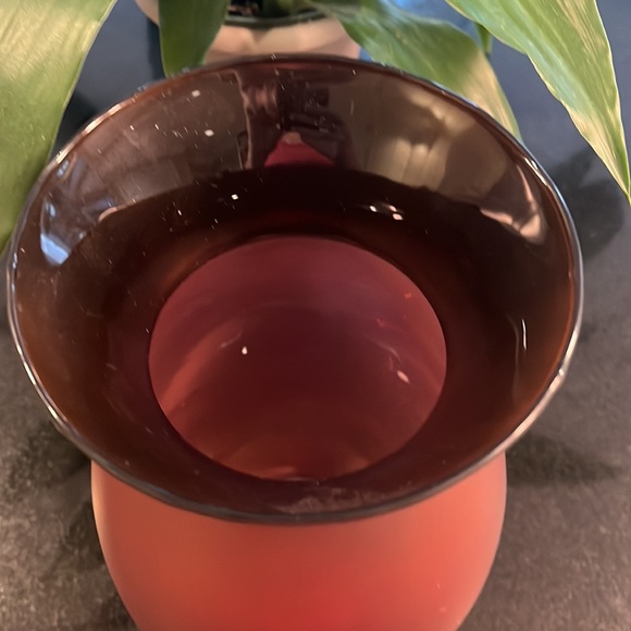 Vintage Red Vase - Picture 5 of 8